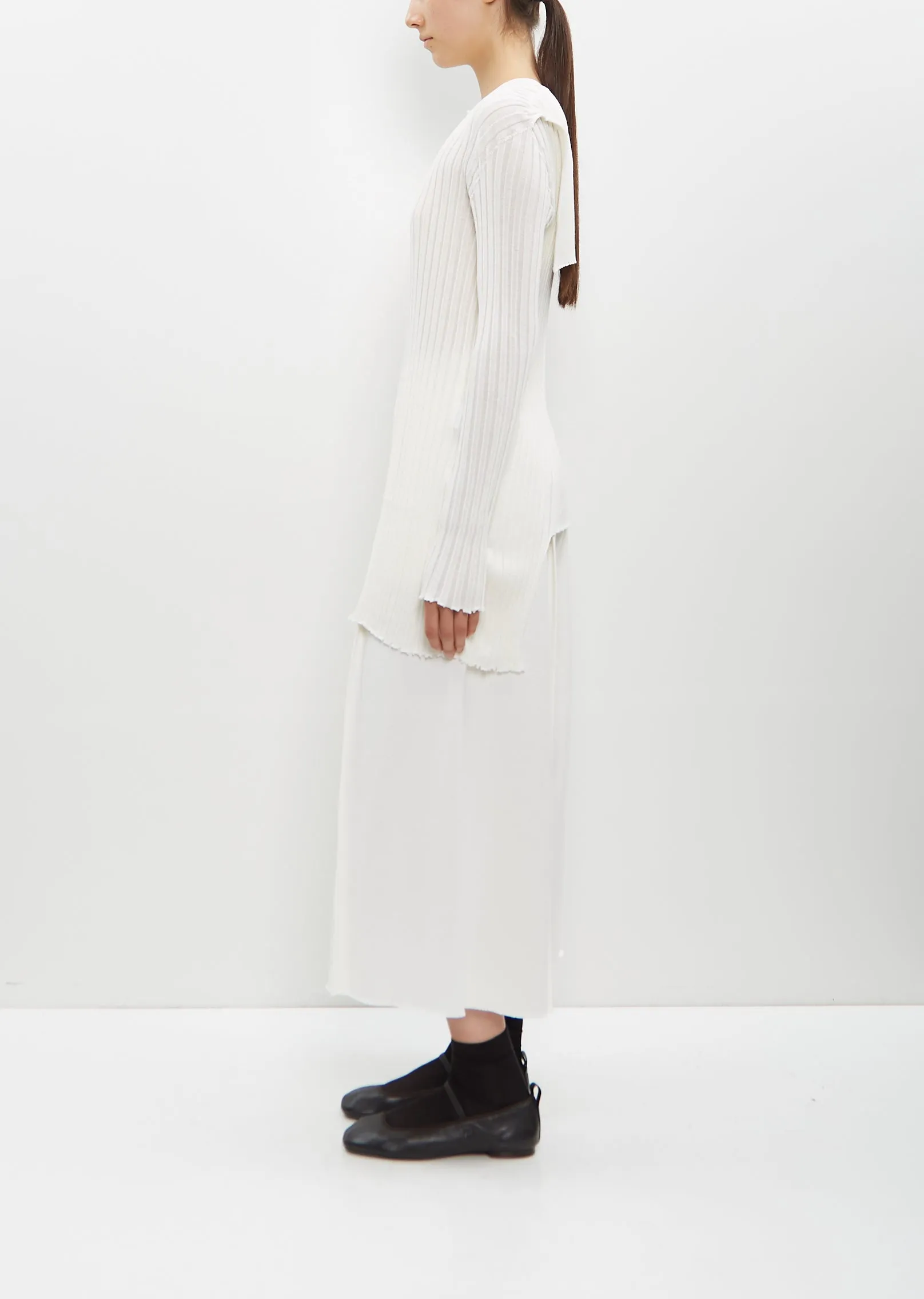 Campagne Pants — Frost White