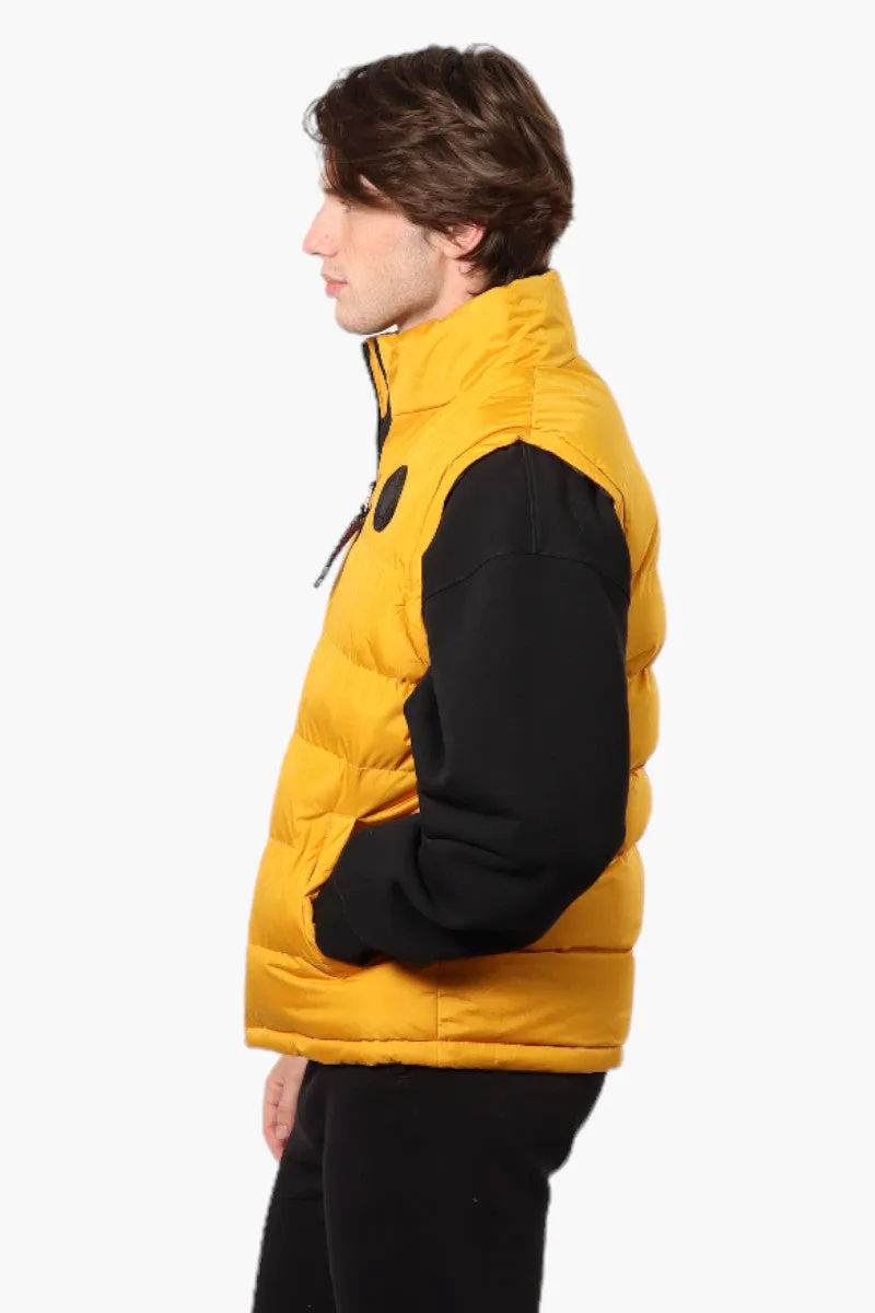 Canada Weather Gear Solid Bubble Vest - Mustard