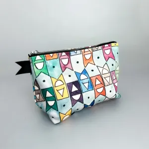 Canvas Make Up Bag | Watercolor