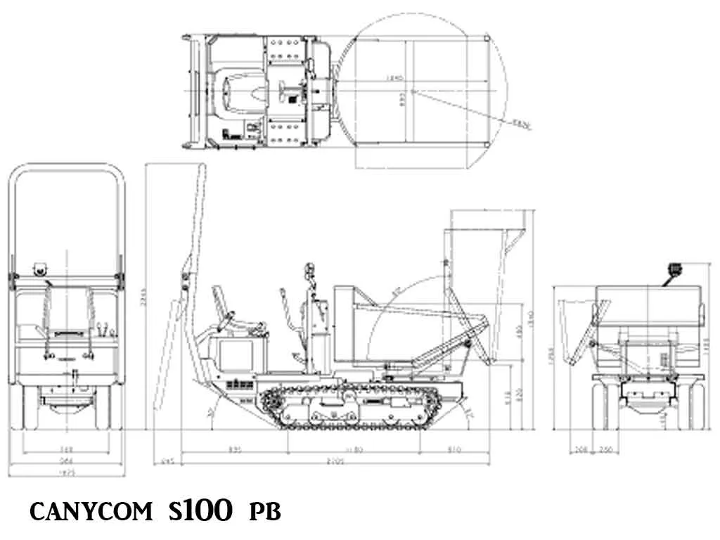 CANYCOM S100 CONCRETE BUGGIE