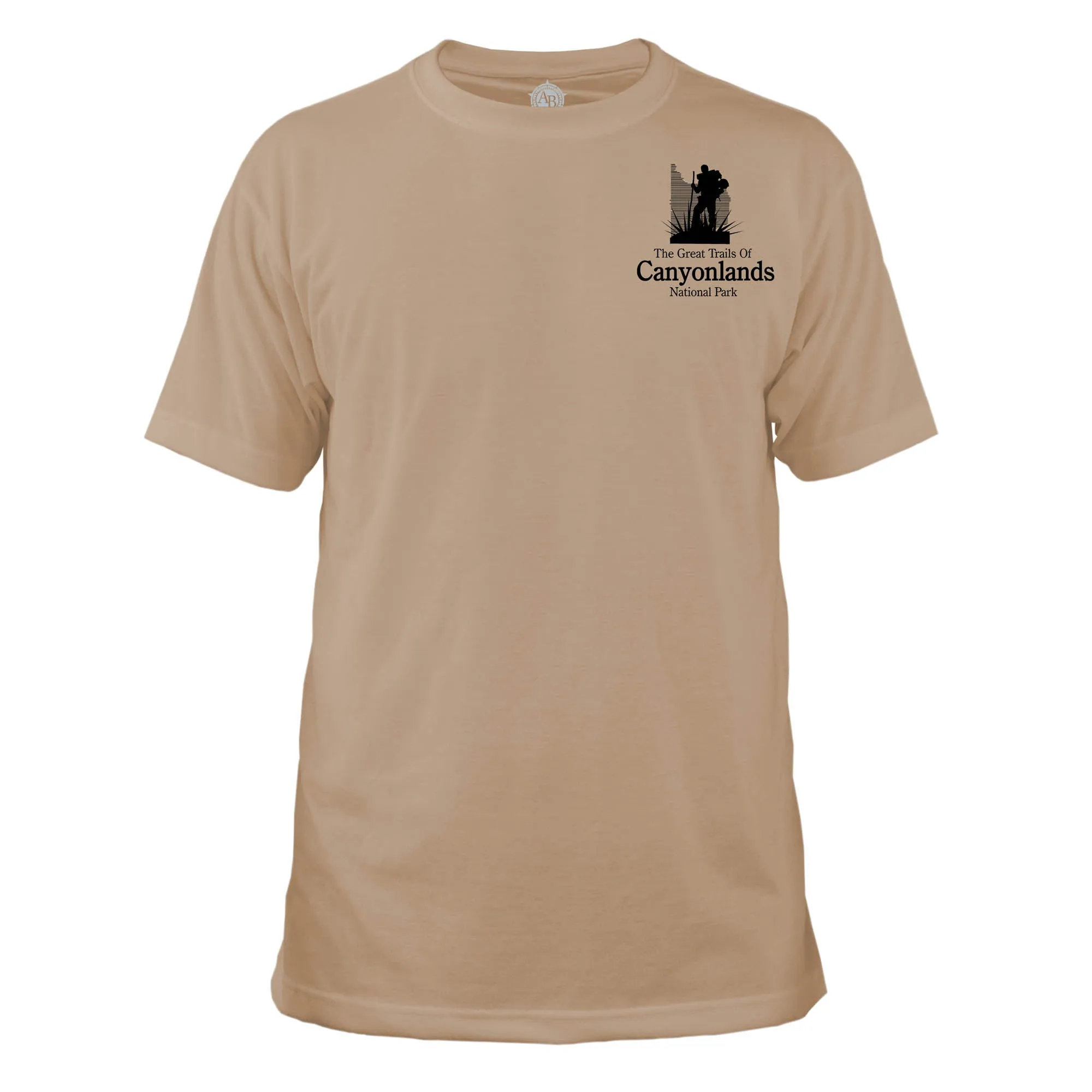 Canyonlands Diamond Topo Basic Crew T-Shirt