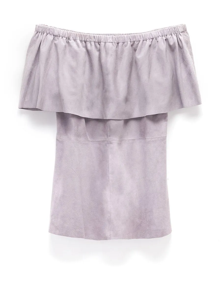 CAPE HORN SUEDE TOP