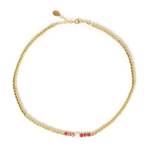 Capri Necklace - Red
