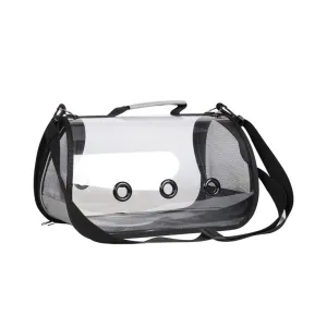 Capsule transparent pet  shoulder bag