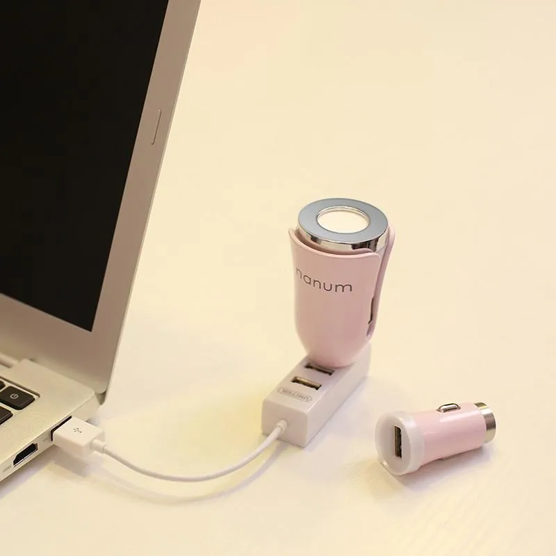 Car Aromatherapy Mat Diffuser with Dual Power USB Car Charger