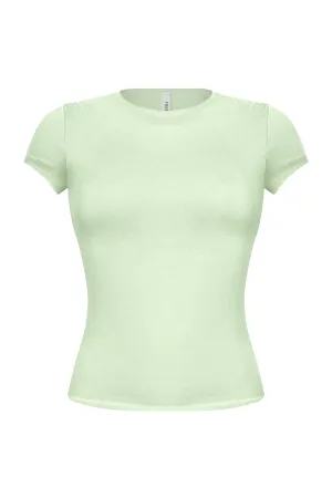 Cara Short Sleeve Top (Sage Green)