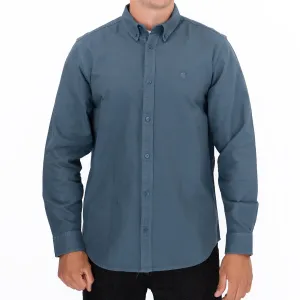Carhartt WIP Mens Shirt Long Sleeve Madison Storm Blue