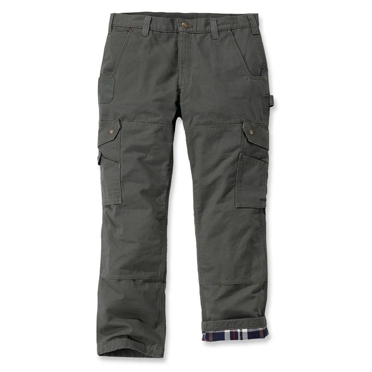 Carhartt&#x20;102287&#x20;Sale&#x3A;&#x20;Ripstop&#x20;Cargo&#x20;Work&#x20;Pant&#x20;Flannel&#x20;Lined&#x20;-&#x20;Moss