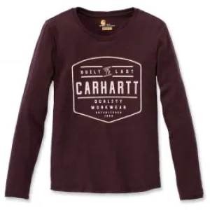 Carhartt&#x20;103929&#x20;Lockhart&#x20;Graphic&#x20;l&#x2F;s&#x20;T-Shirt&#x20;-&#x20;Fudge&#x20;Heather