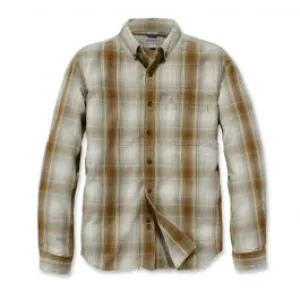 Carhartt&#x20;104331&#x20;Essential&#x20;Plaid&#x20;Shirt&#x20;-&#x20;Oiled&#x20;walnut
