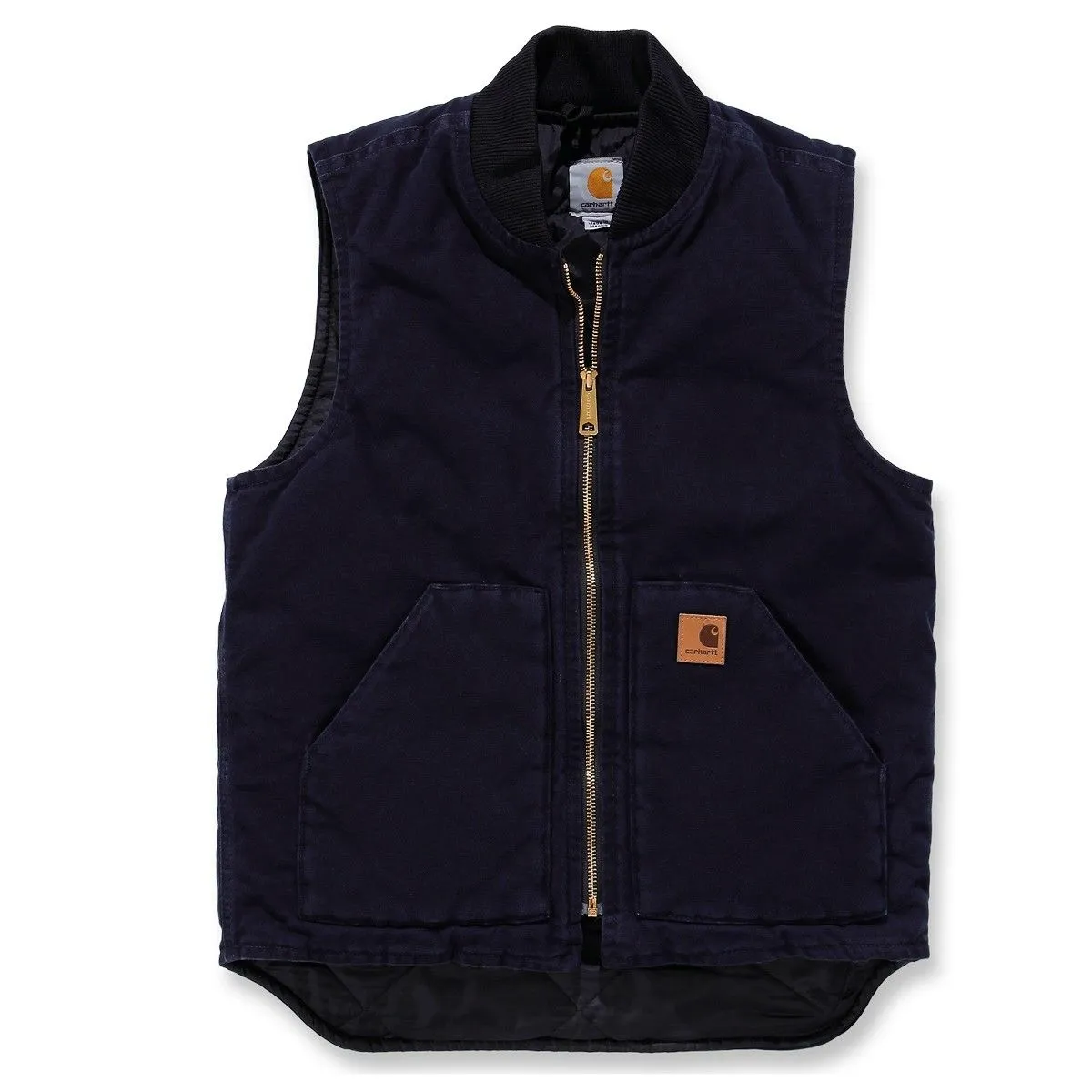 Carhartt&#x20;V02&#x20;Sale&#x3A;&#x20;Sandstone&#x20;Vest&#x20;Arctic&#x20;Quilt&#x20;Lined&#x20;-&#x20;Dark&#x20;Brown
