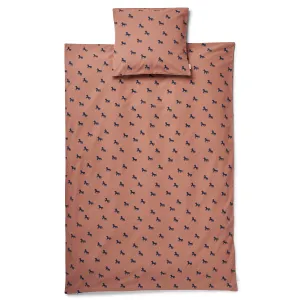 Carl Bed Linen  - Horses / Dark Rosetta