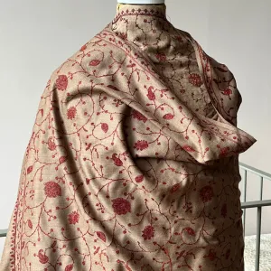 Carnelian Shine Shawl