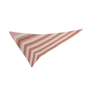 Caron Asymmetrical Knit Shawl