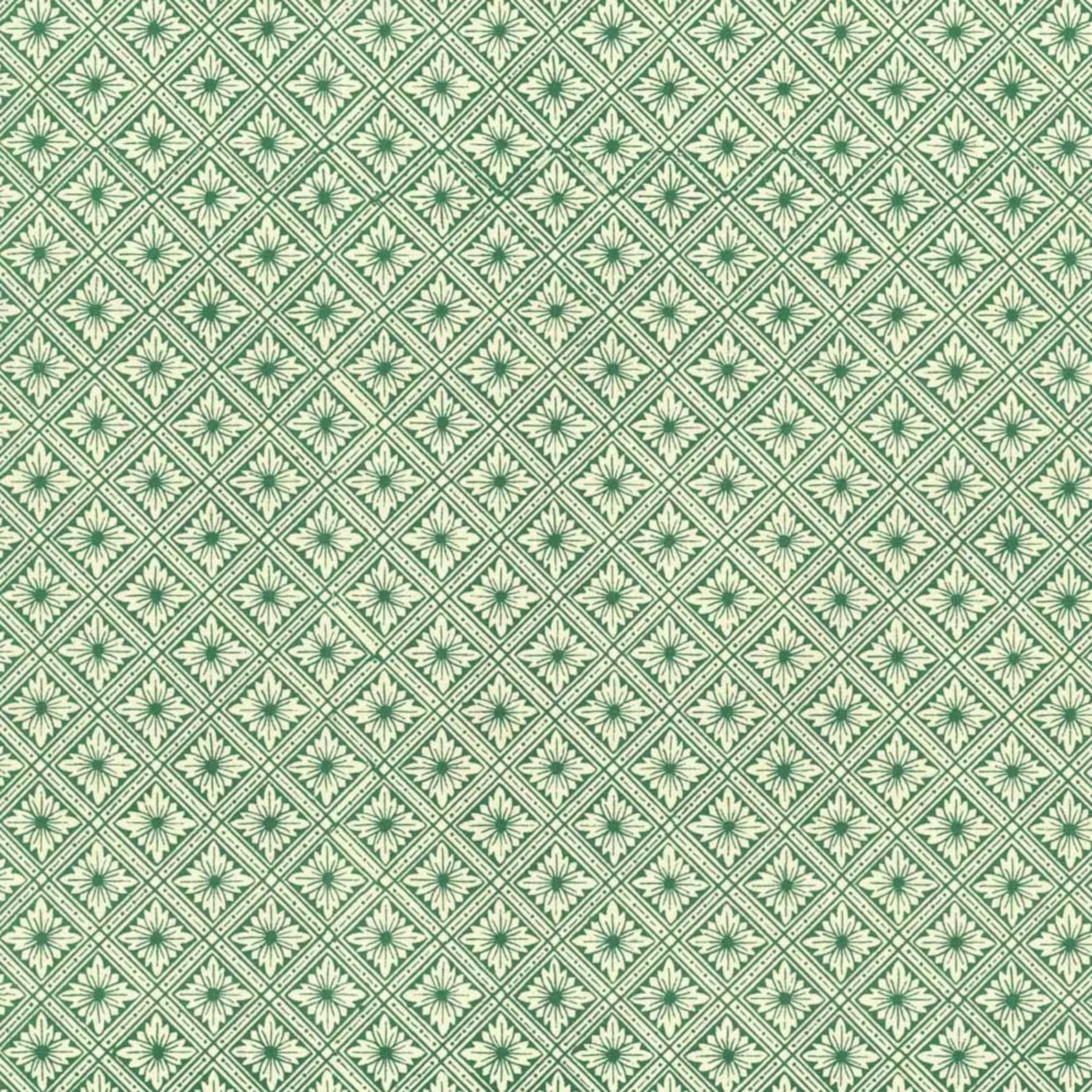 Carta Varese - Small Star Flowers (Green)