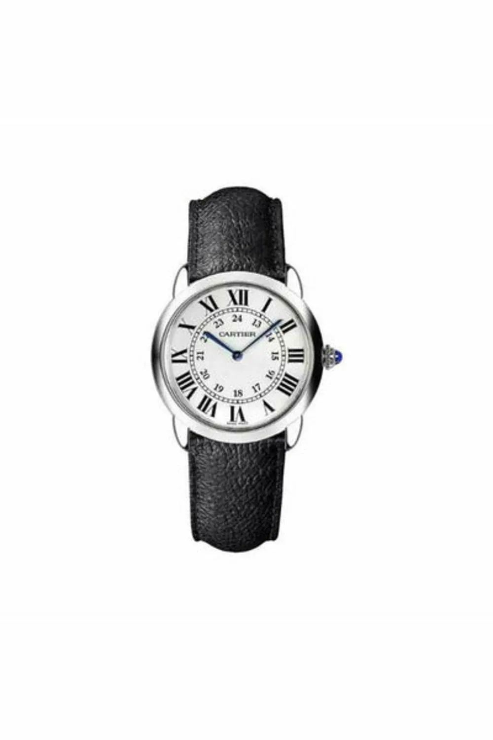 cartier ronde solo 29mm stainless steel ladies watch