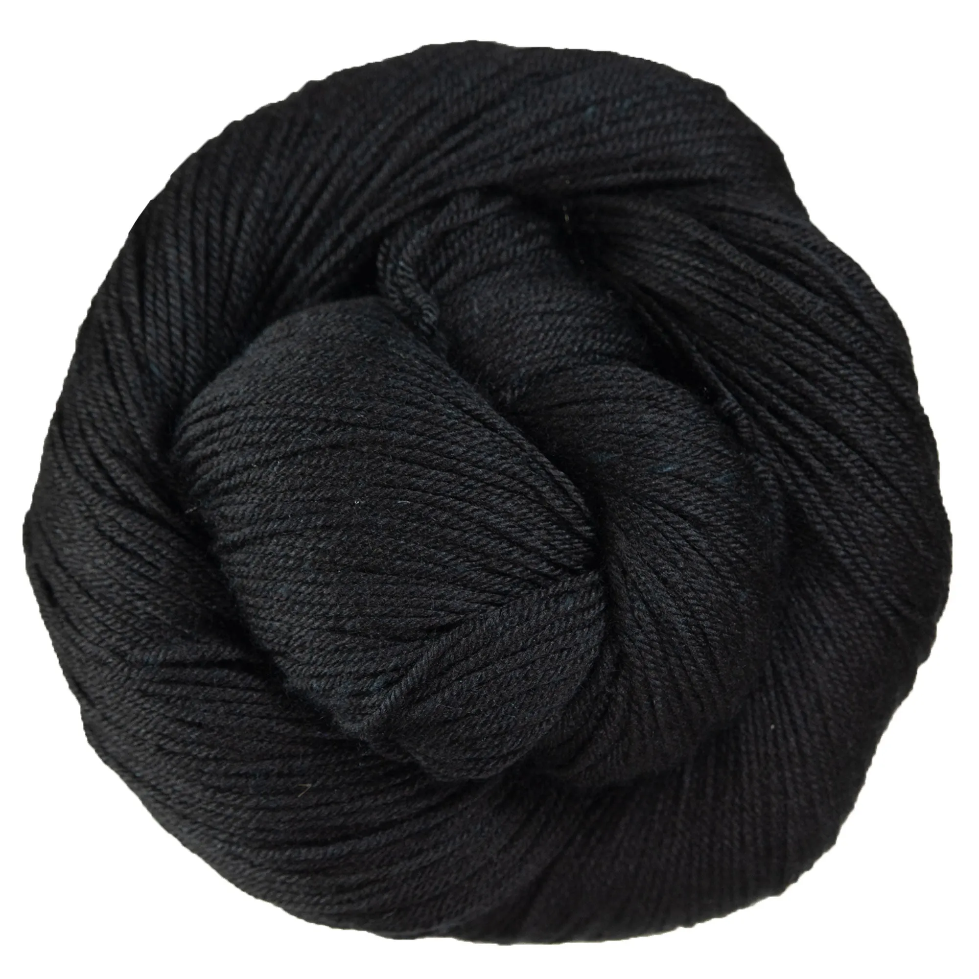 Cascade Yarns Heritage Silk Yarn - 5672 Real Black