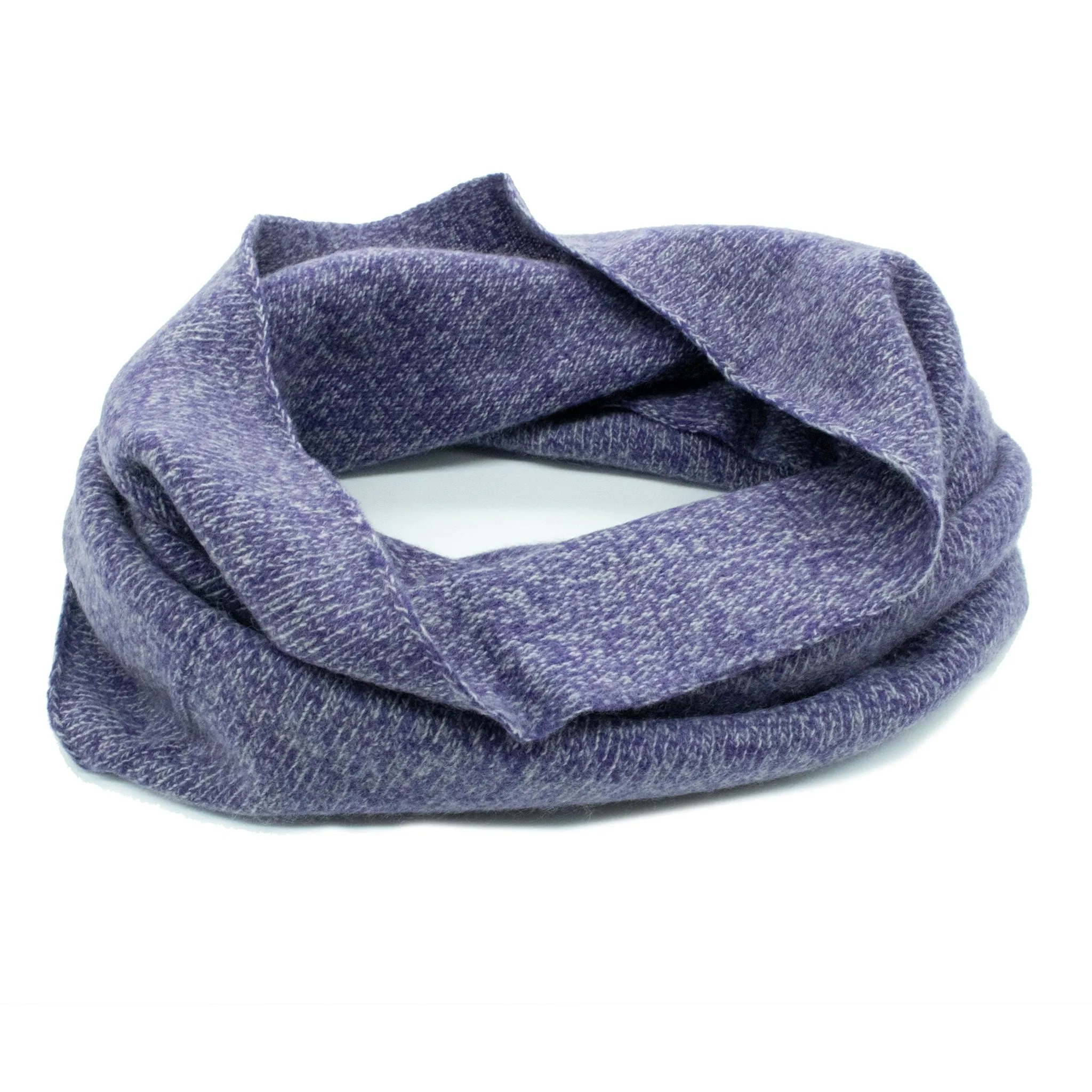 CASHMERE MELANGE NECK WARMER