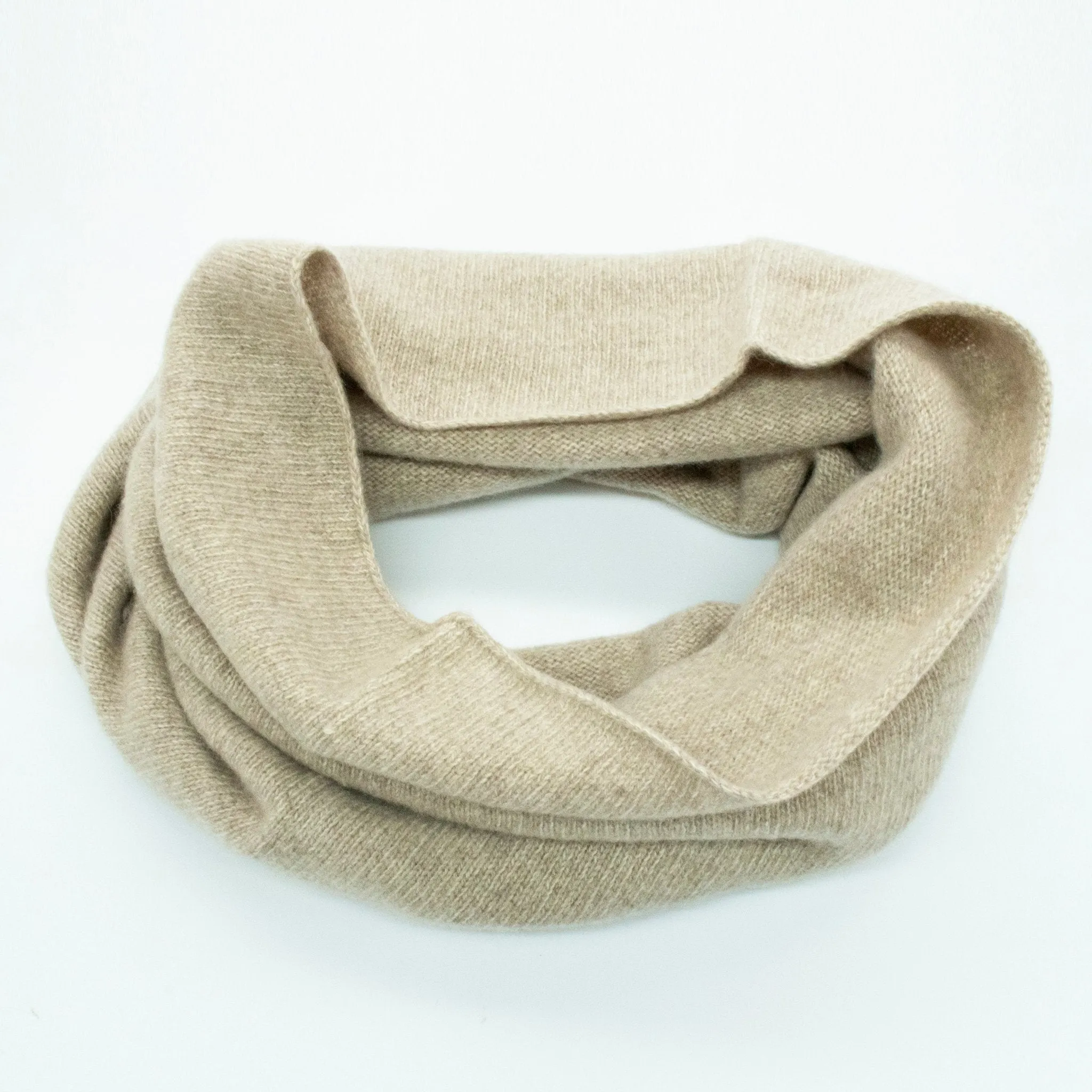 CASHMERE MELANGE NECK WARMER