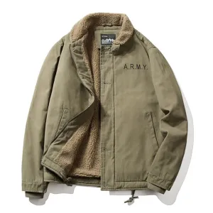 Cashmere Winter Jacket Men Thicken Warm Liner Outwear Male Windbreaker Military Bomber Jackets Chaqueta Hombre Plus Size M-4XL