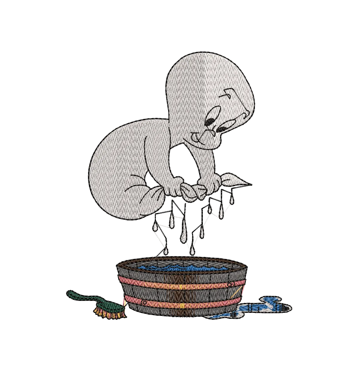 Casper the Friendly Ghost - Pack of 33 Designs Embroidery Design
