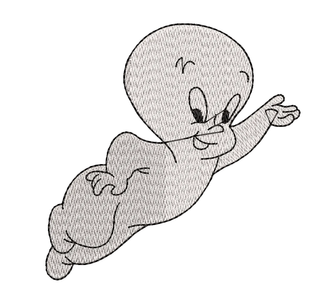 Casper the Friendly Ghost - Pack of 33 Designs Embroidery Design