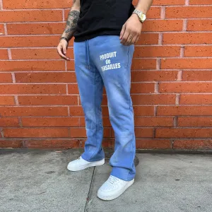 Casual style statement street style monogram print trousers
