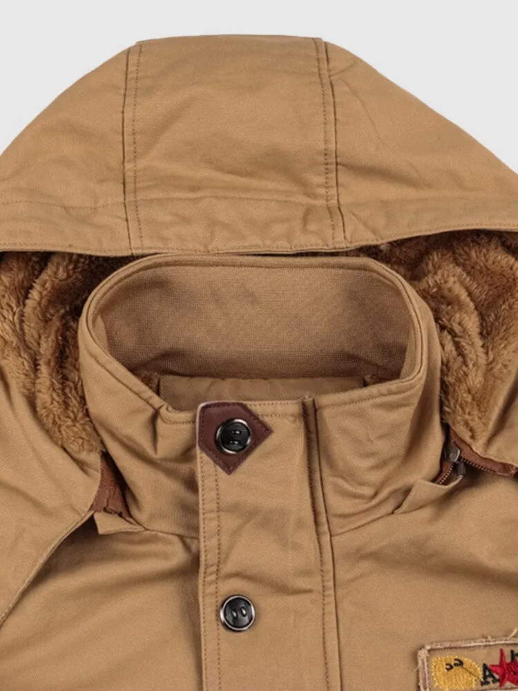 Casual Windproof Cotton Coat