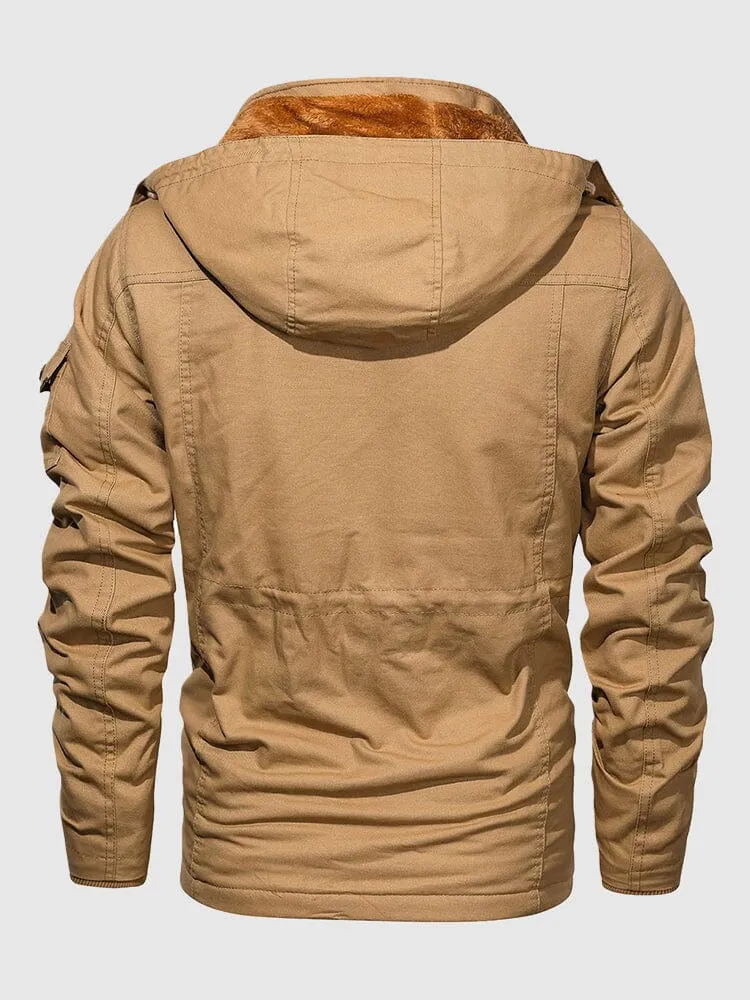 Casual Windproof Cotton Coat