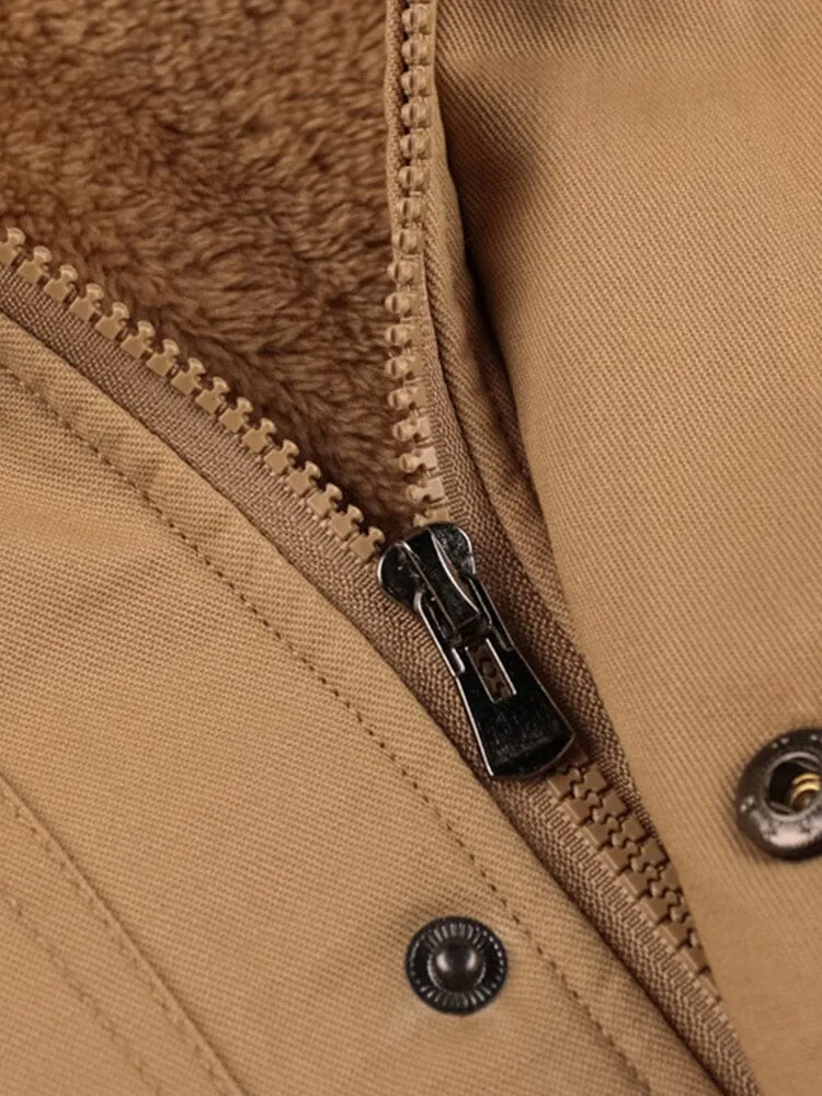 Casual Windproof Cotton Coat