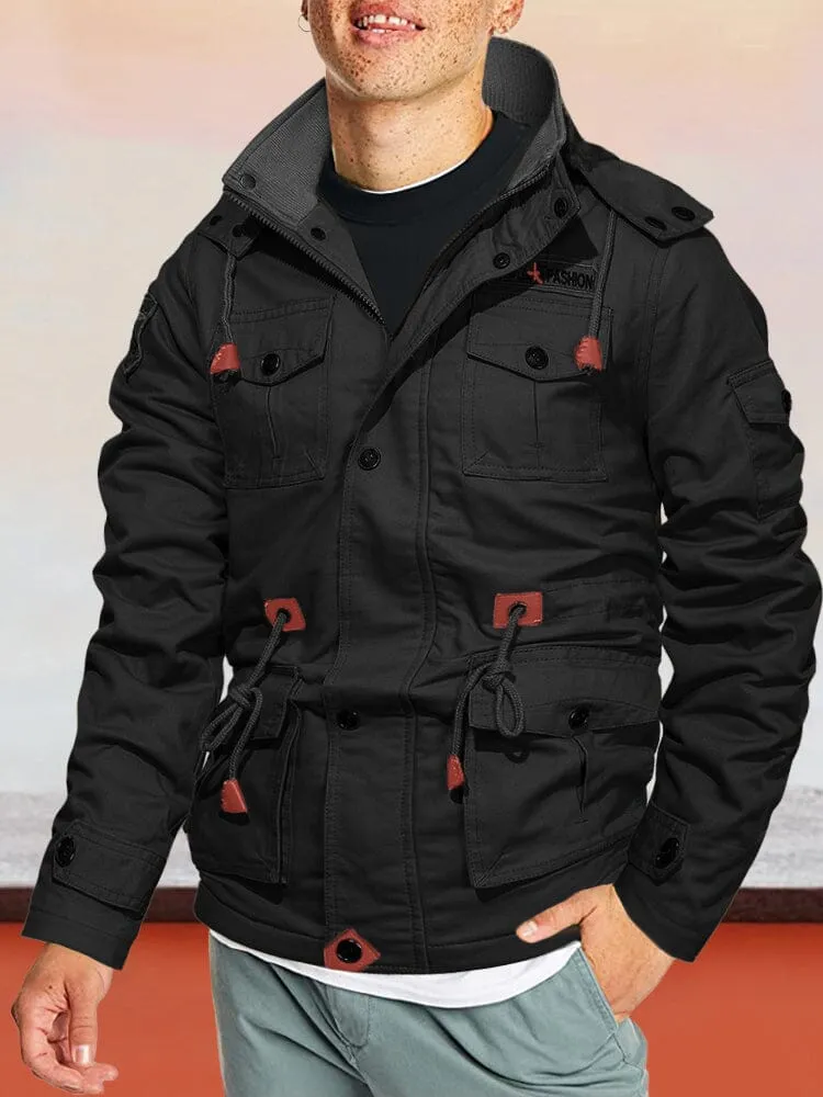 Casual Windproof Cotton Coat