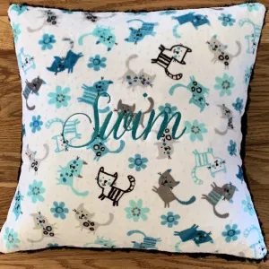Cat Swim Pillow
