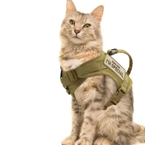 Cat Tactical Harness™ Vest with Handle for Cats­