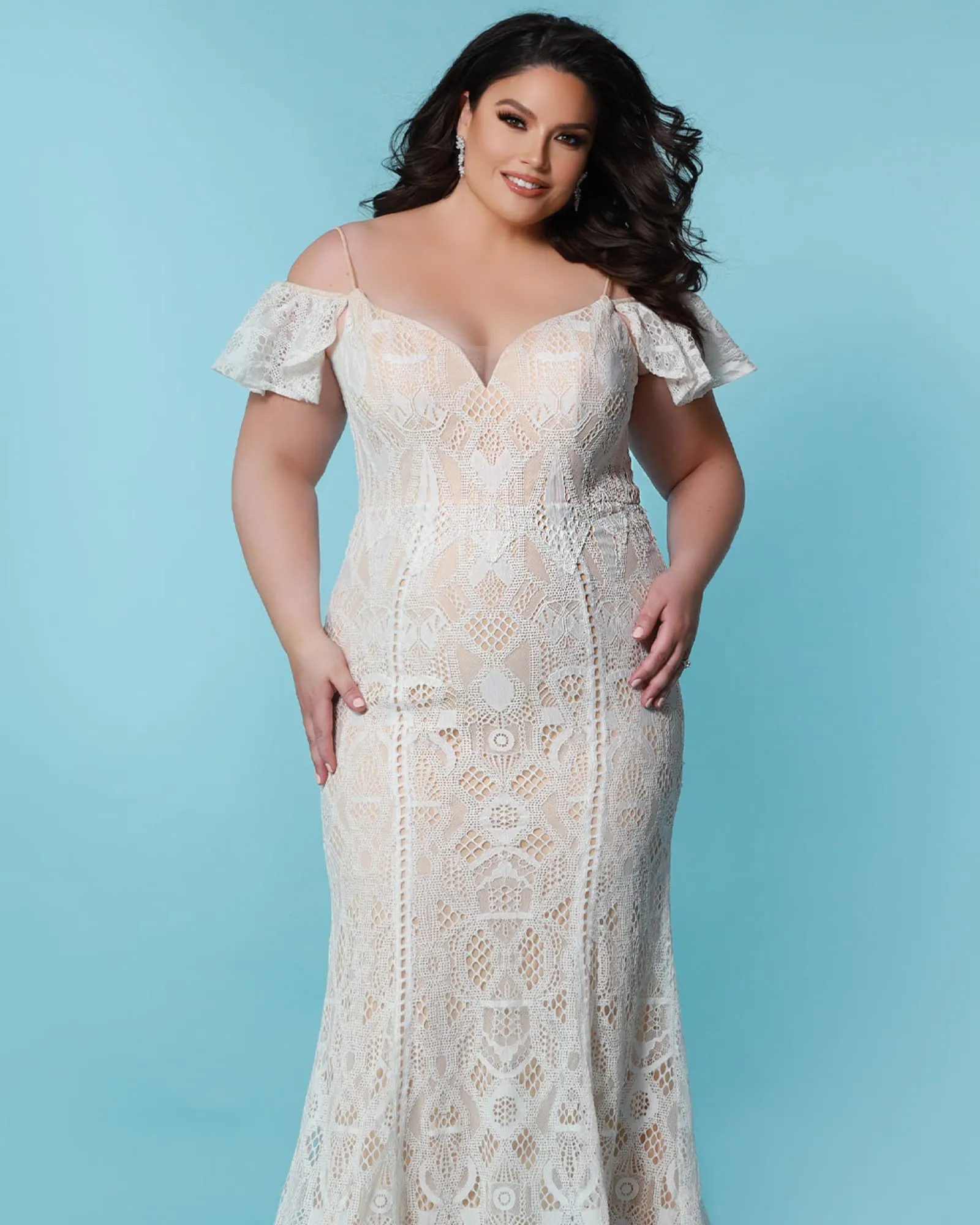 Celeste Wedding Dress | Ivory/Nude