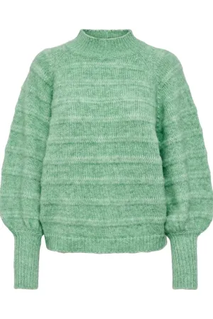 Celina High Pullover - Green Bee