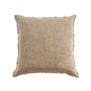 Celina Linen Pillow - Grey