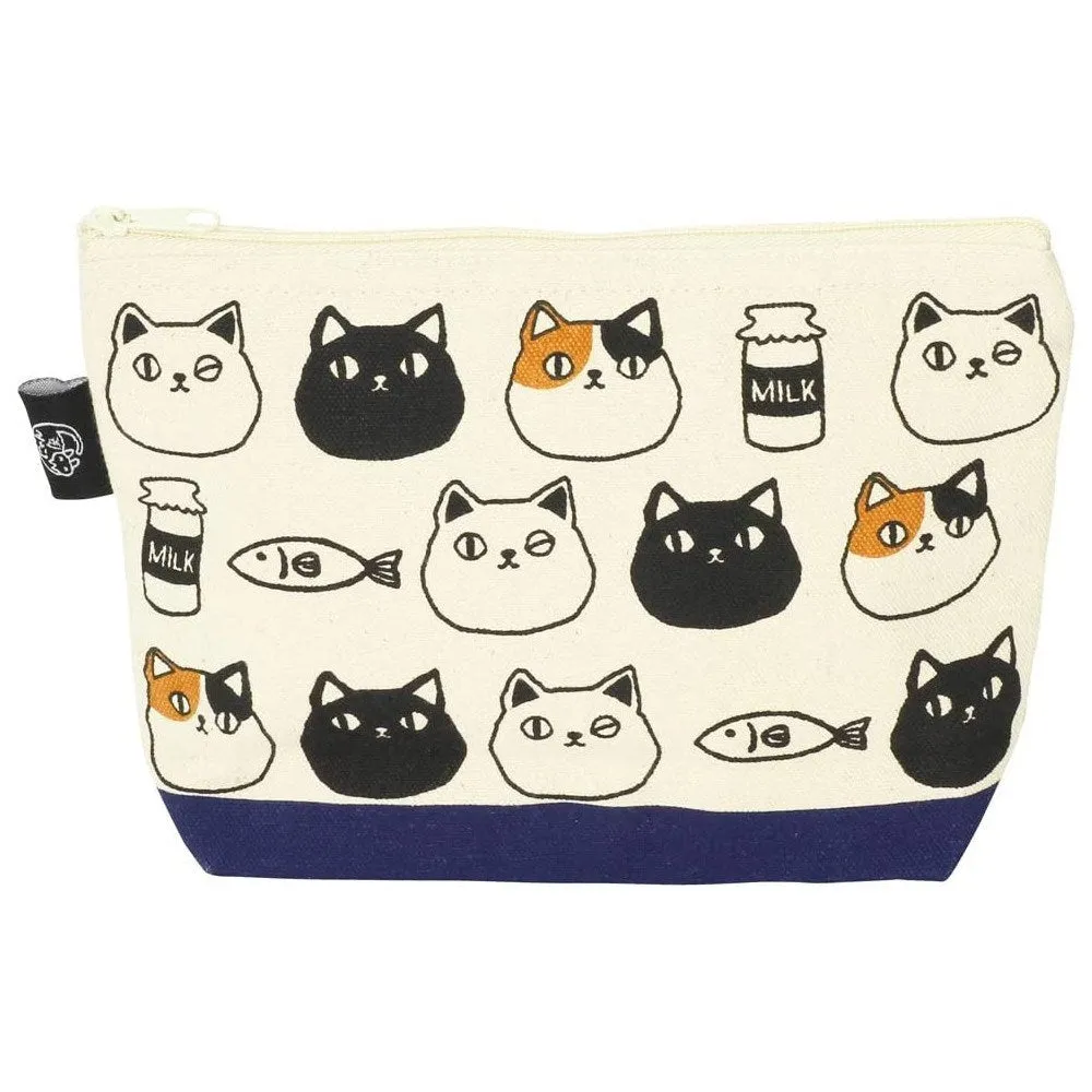 Ceramic-ai: 3 Cats and 3 Brothers Pouch Faces