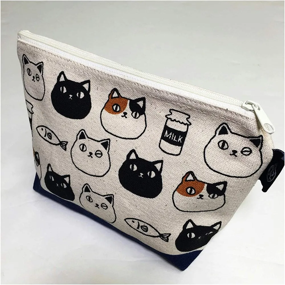 Ceramic-ai: 3 Cats and 3 Brothers Pouch Faces