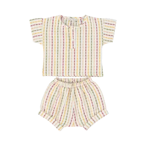 Cesar Baby Set in Summer Stripe