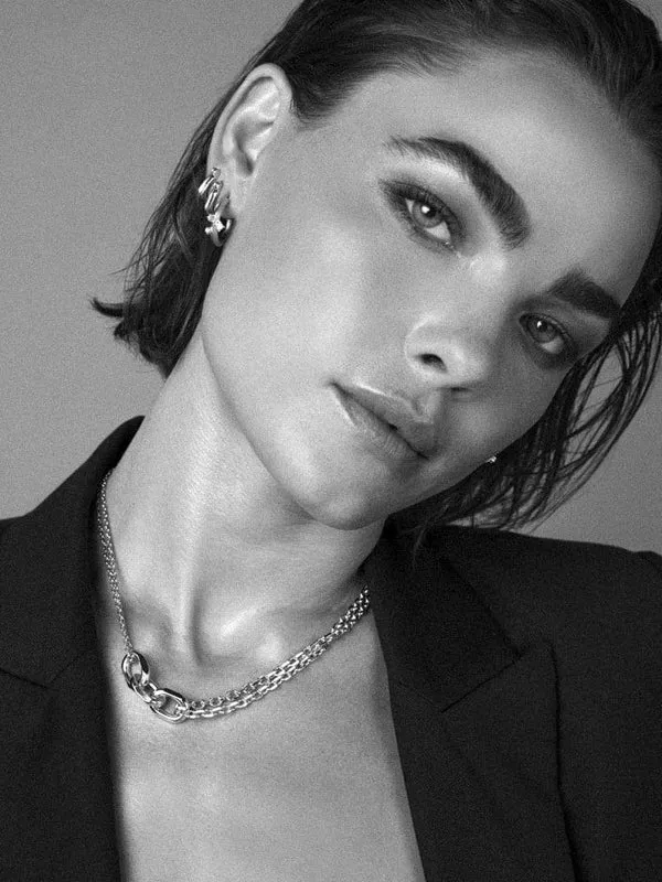 Chains Double Layered Necklaces Accessories