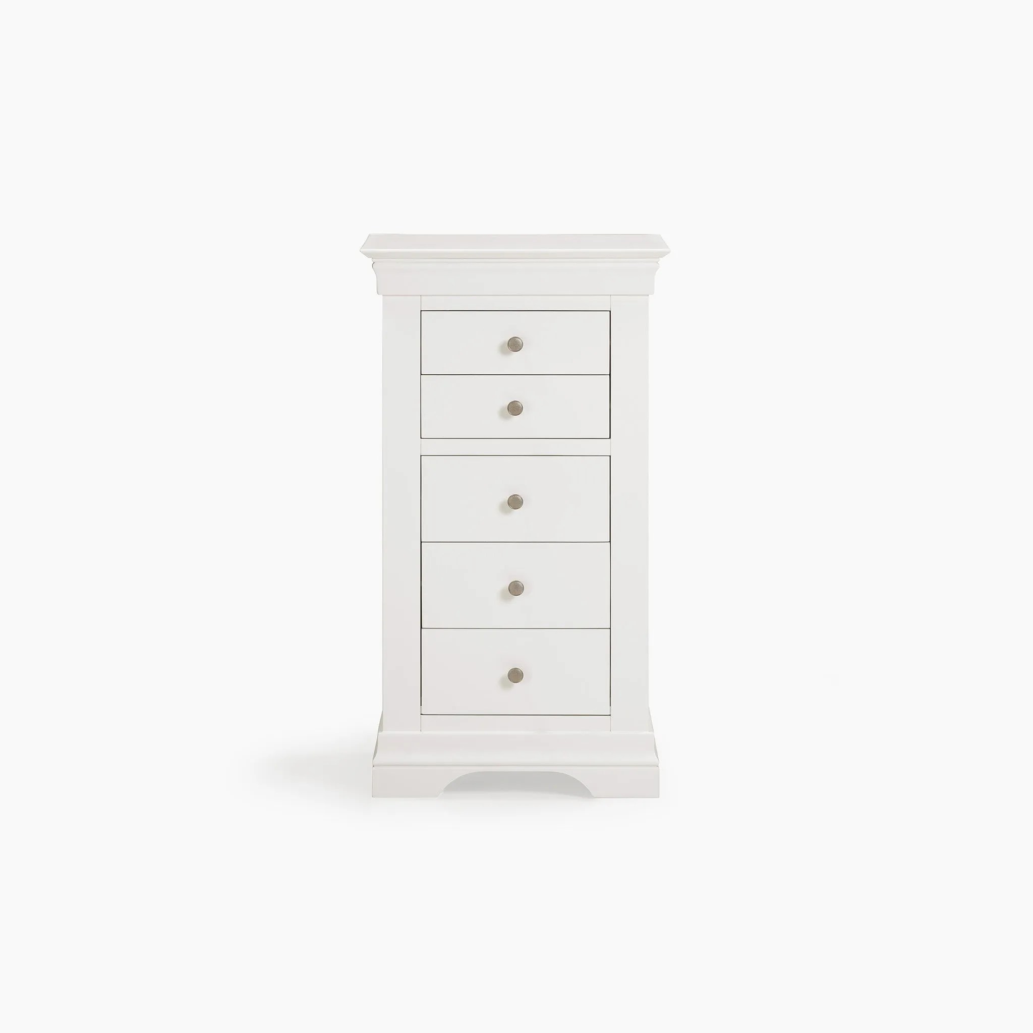 Chalbury 5 Chest of Drawers in Warm White
