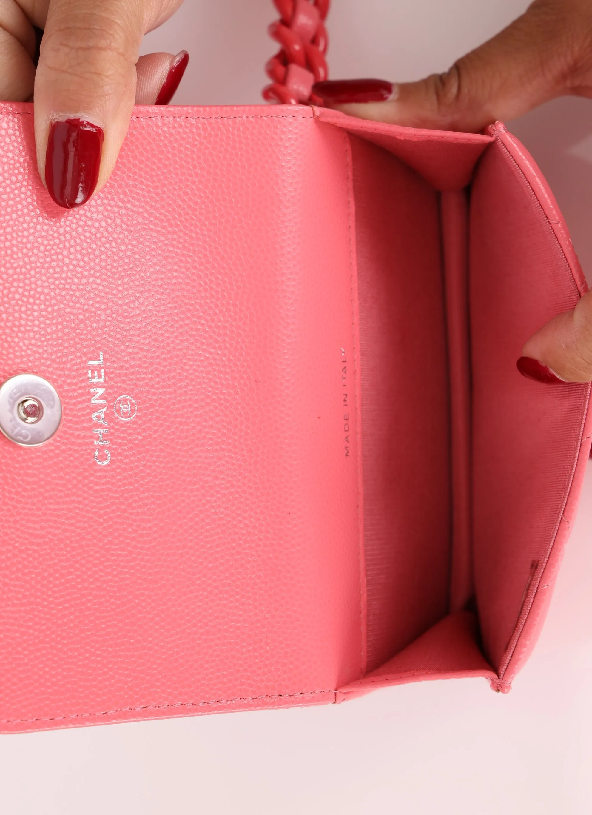 Chanel 2020 Caviar Cardholder Belt Bag