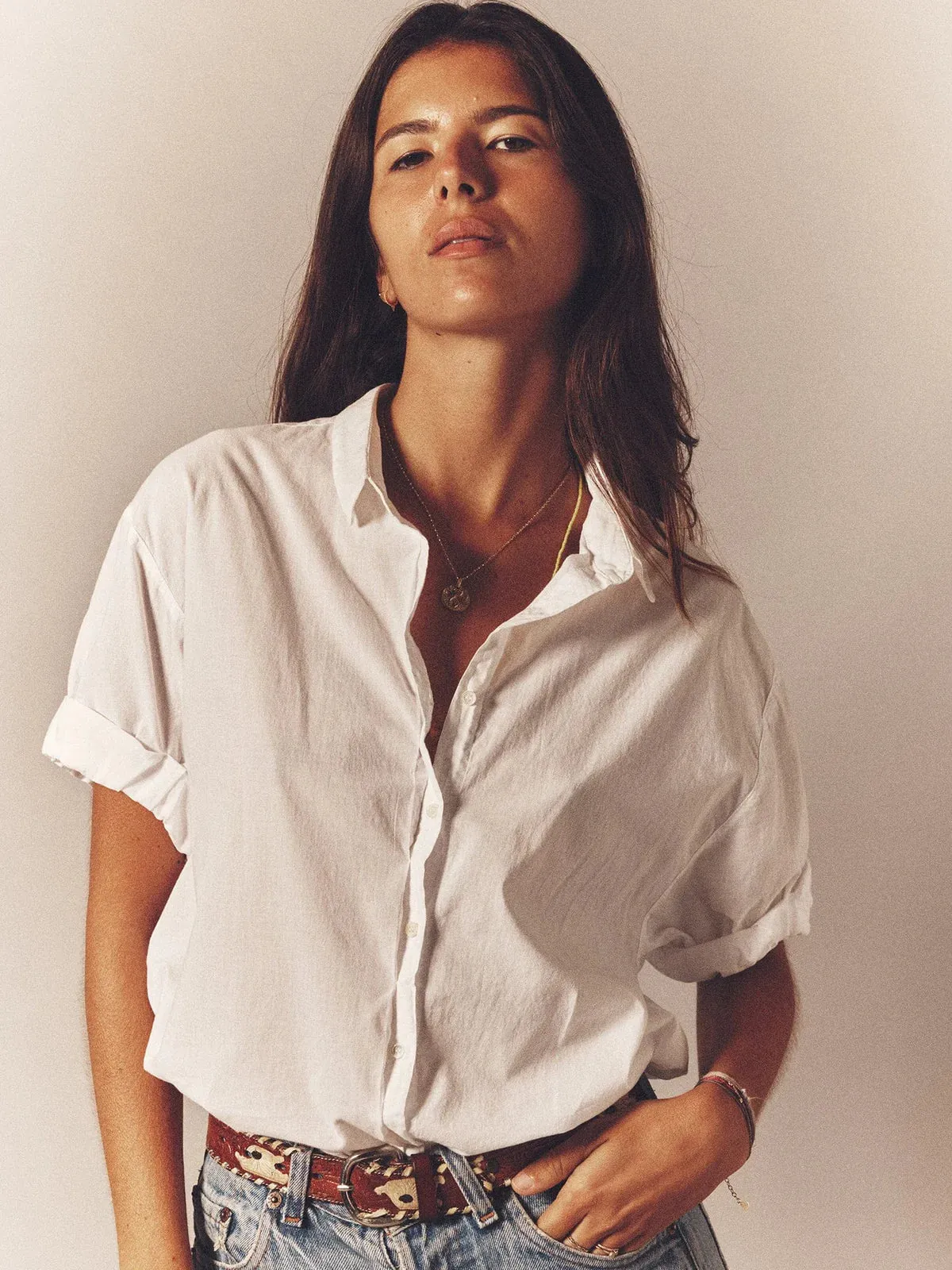 Channing Shirt - White
