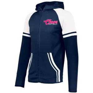 Chaos - Retro Grade Jacket with Chaos Softball (DopeDtyle Font) - Navy