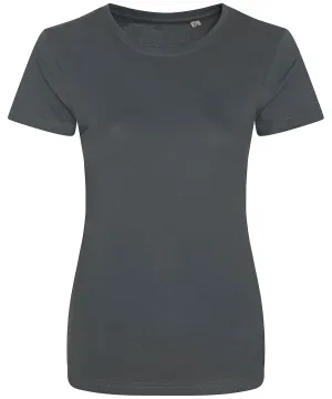 Charcoal - Women's Cascade organic tee