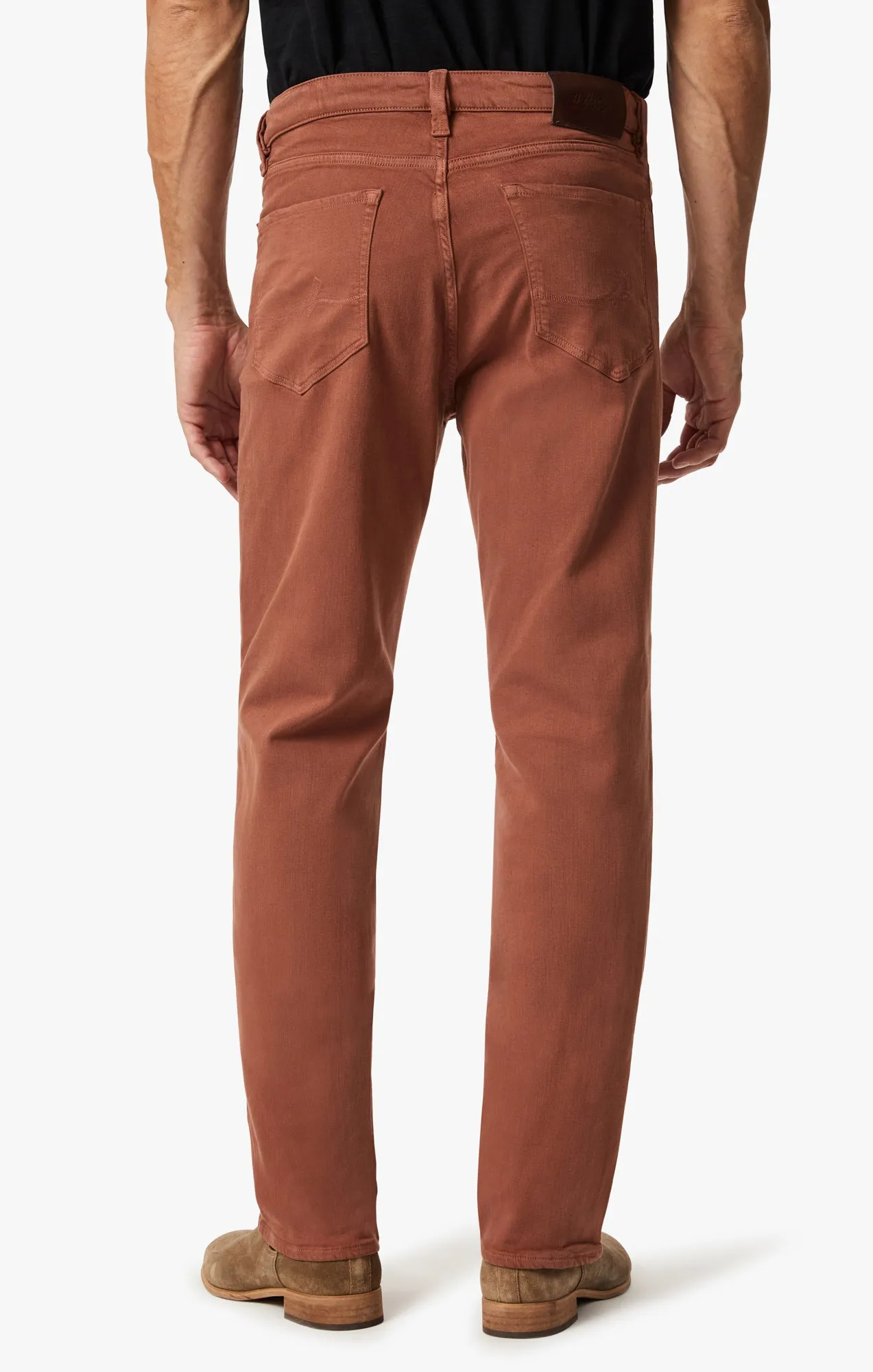 Charisma Relaxed Straight Pants In Cinnamon Comfort