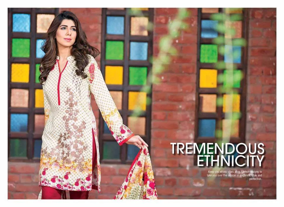Charizma Floss Linen Collection '16 – Design 3