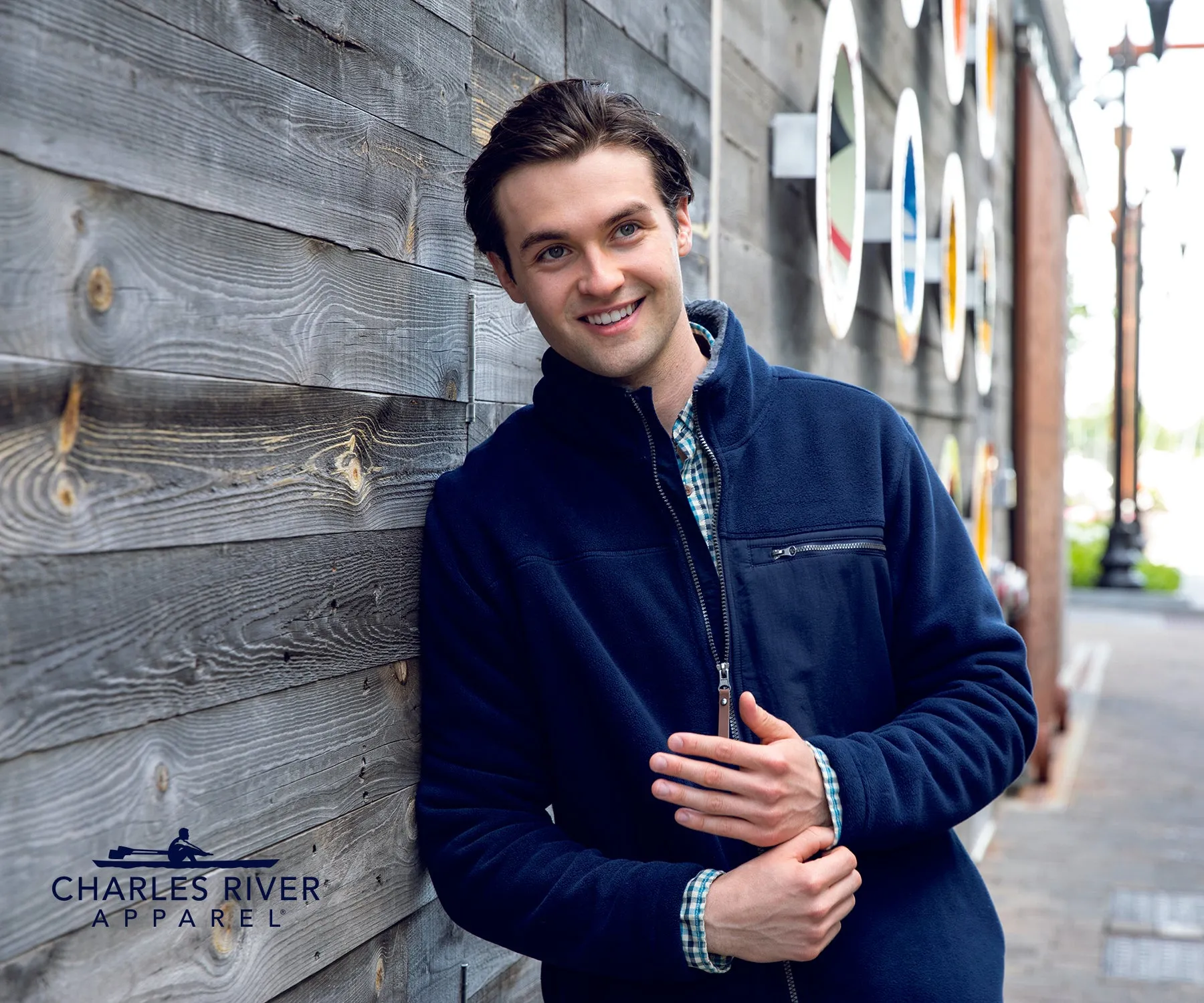 Charles River Men's Jamestown Fleece Jacket
