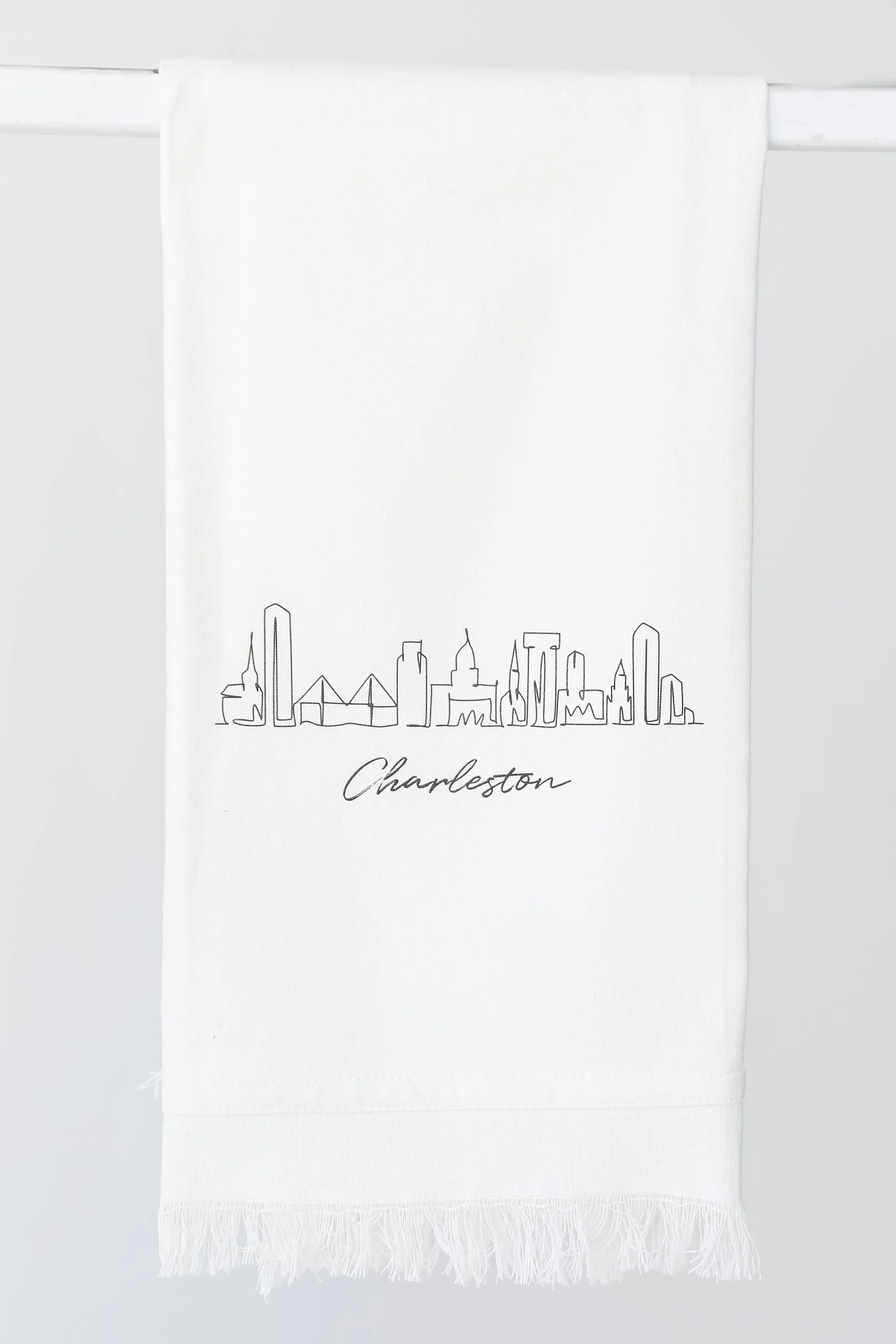 Charleston City Scape Hand Towel
