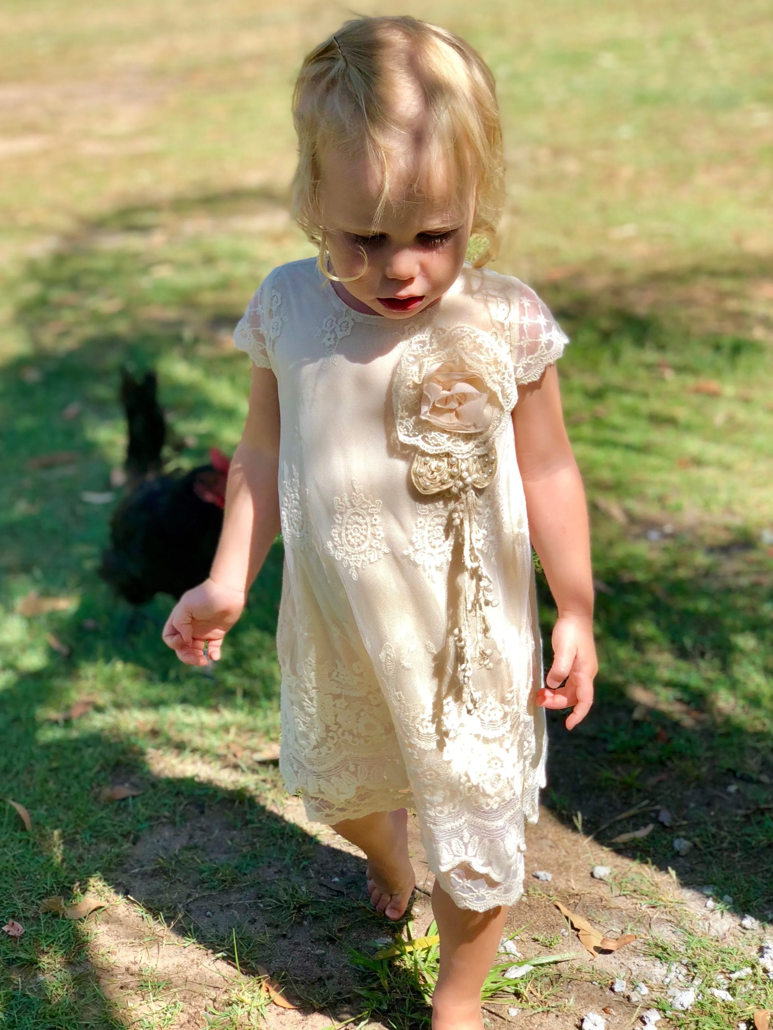 Charlotte's Dress Cream/Coco